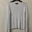 Michael Stars  Womens White Silk Blend Madaline Pullover Sweater Photo 1