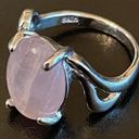 Amethyst Pink  S925 silver ring size 7 Photo 2