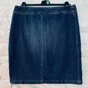 Ralph Lauren Skirt Size  14Laurens Jeans Company Blue Denim Knee Photo 7