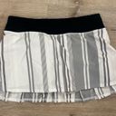 Lululemon  Run: Pace Setter Skirt Groovy Stripe Nimbus / Black Size 6 rare Photo 2