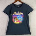 Disney  Aladdin Jasmine T-Shirt Princess Juniors Size Medium Genie Shirt Black Photo 1