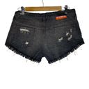 The Laundry Room  California Shorts Size 29 Distressed Cut Off Grey Women's Denim Photo 6