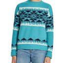 Weatherproof NEW  Fair Isle Pullover Sweater, Turqouise, Size Large Photo 0