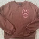 SheIn Brown Crewneck Photo 0