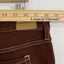 Aeropostale  Jeans Womens 16 Low Rise Flare Denim Stretch Coco Brown Y2K Retro‎ Photo 6