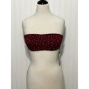 Vix Paula Hermanny  Lola Polka Dot Basic Bandeau D Cup Strapless Bikini Swim Top Photo 0