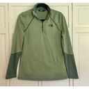 The North Face  green 100 Cinder quarter zip pullover sweater M Photo 8