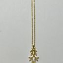 Trendy Jewels Gold Crystal Rhinestone Trendyol Jevylove Flower Yellow Gold Accessories Necklace  Photo 1