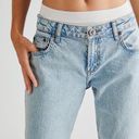 One Teaspoon  Truckers Low Rise Straight Jeans in Kansas Acid Photo 1