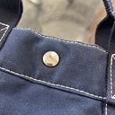 Hermès  Paris Large Tote Bag, Navy EXCELLENT! Authentic! Photo 4