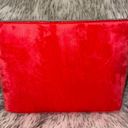 Juicy Couture NWT  Velour Red Travel Cosmetic Makeup Bag Photo 1