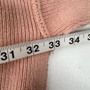 Free People  Sz S Easy Street Tunic Sweater Oversized Slouchy Pink Long Sleeve Photo 14