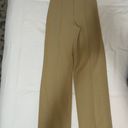Pull & Bear High Waisted Seam Front Khaki Tailored Trouser Pants Photo 1