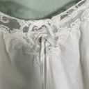 Vintage California Dynasty 100% Cotton Nightgown White Size M Photo 5