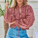 Free People Rosalina Floral Jacket Photo 1