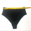 Topshop  Ribbed High Waist Bikini Bottoms Photo 6