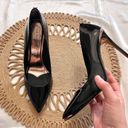 Ted Baker  Women's Izibela Pointed-Toe Pumps Black Patent Leather EU 39.5 Photo 1