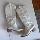 Dolce Vita White Cowgirl Boots Size 7 Photo 0