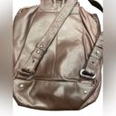 Perlina  Brown Leather Backpck Photo 10