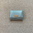 Tahari Cinderella Blue Shimmer Pearl Wallet Photo 4