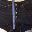 Levi’s Vintage Levi Short Black Size 2 Photo 3