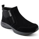 Easy Spirit  Women's Tshuffle Casual Flat Walking Booties Black Sz 8.5 Photo 0