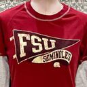 Soffe  Vintage Florida State Seminoles FSU Garnet L/S Shirt - XL - Pennant Design Photo 7