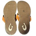 Olukai Womens Paniolo 201295W5W Brown Stitched Leather Flip Flops Sandals Size 9 Photo 3