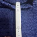 Lululemon  Texture Play Crew Sweater Sz XS S night sea blue Photo 4