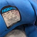 Hoka ONE ONE Bondi 8 Coastal Sky All Aboard Blue Pink Womens Sneaker 5D WIDE Photo 4