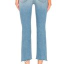 Mother Insider Crop Step Fray Jeans in Shoot To Thrill Denim Size 27 Photo 10