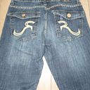 Rock & Republic Kasandra Gold Studded Bootcut Jeans Size 8 Photo 4