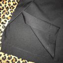 The Coverii Black High Slit Shorts Small Photo 4