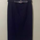 Tommy Hilfiger  Pencil Skirt with Belt Navy size 4 Photo 0