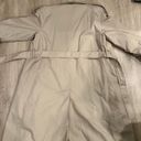 London Fog Khaki Trench Coat With Detachable Fleece Lining Photo 5