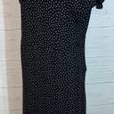 J.Jill  Wearever Collection Size M Sheath Shirt Dress Polka Dot Stretch w/pockets Photo 1