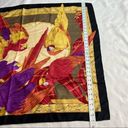 Salvatore Ferragamo Vintage  Vibrant Parrot 100% Silk Scarf Excellent Condition Photo 1