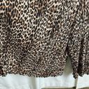 Good American  Leopard Print Always Fits Plisse Knotted Romper Sz.5-8(2x-5X) NWT Photo 7