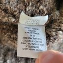 J.Jill  Marled Brown Knit Stand Collar Full Zip Wool Alpaca Sweater Vest Size M Photo 6