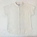 Tommy Bahama Vintage  Women's Talulla Silk Camp Shirt - Ivory - S Photo 2