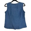 American Vintage Vintage Women’s Tower Sport Denim Vest - Size 14 Photo 1