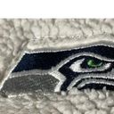 NFL  Juniors Collection Seattle Seahawks Long Sleeve Sherpa Size Large White Photo 1