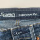Levi Strauss & CO. Signature Modern Bootcut Size 6M Fringe Hems Stretch Photo 7