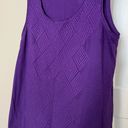 Coldwater Creek Purple Sleeveless Top Photo 1