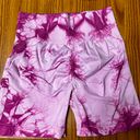 pink high waisted biker shorts Size L Photo 1