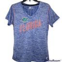 Russell Athletic University of Florida Gators Blue V-Neck Tee Size Large Photo 0