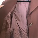 Doncaster  Collection Blazer Womens Size Medium Brown Single Button Closure Lined Photo 10