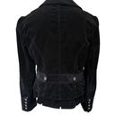 White House | Black Market  Corduroy Black Blazer,  Sz 10 Photo 1