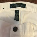 Ralph Lauren  White Straight Leg Jeans size 12 Photo 4