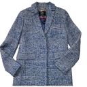 J.Crew NWT  Wool Topcoat in Navy Ivory Plaid Coat 0 Photo 2